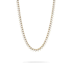 3mm 3 Prong Gold Tennis Chain