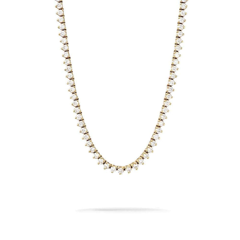 3mm 3 Prong Gold Tennis Chain