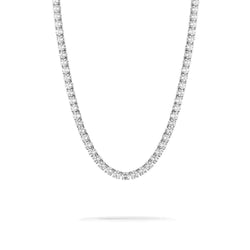 3mm White Gold Tennis Chain