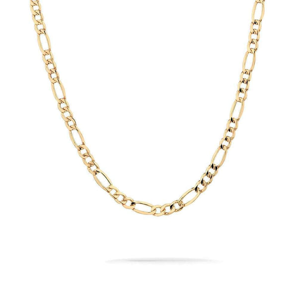 4mm Gold Figaro Chain