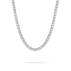 5mm White Gold Tennis Chain