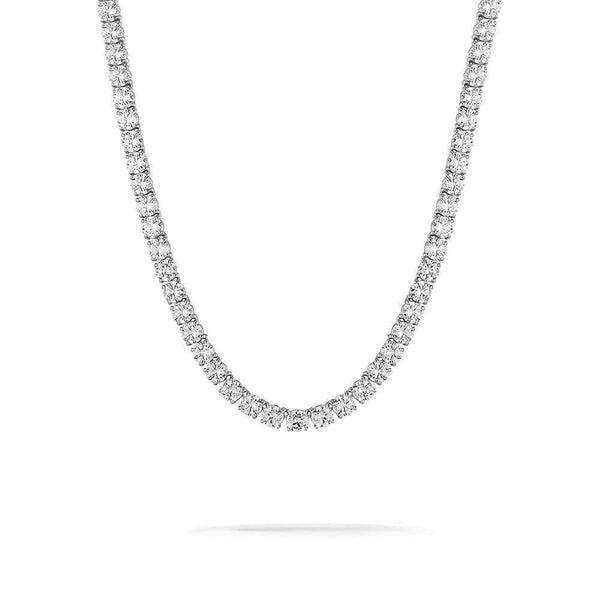 5mm White Gold Tennis Chain