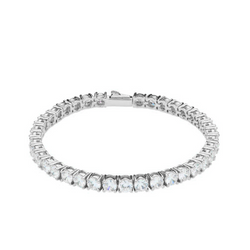 White Gold Tennis Bracelet 5mm