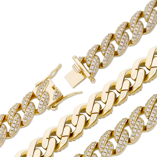 Little Gold Cuban Link necklace 8,5mm