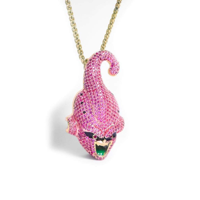 Iced Out Kid Buu Pendant