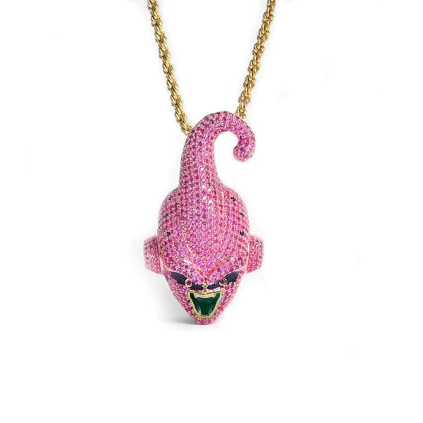 Iced Out Kid Buu Pendant