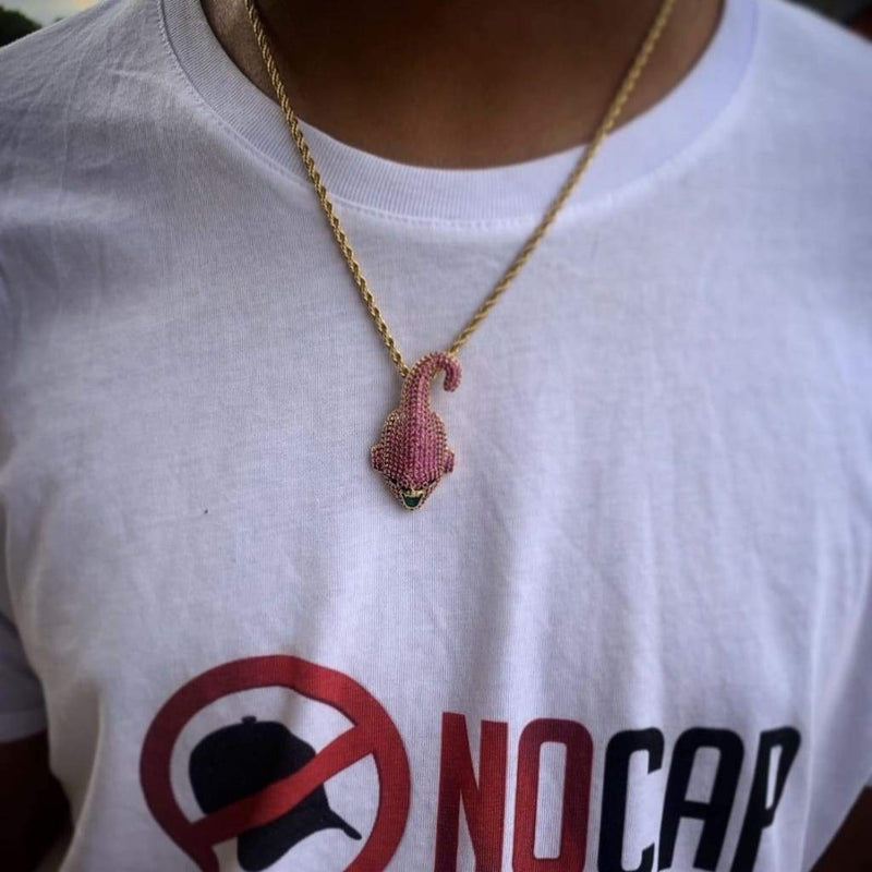 Iced Out Kid Buu Pendant