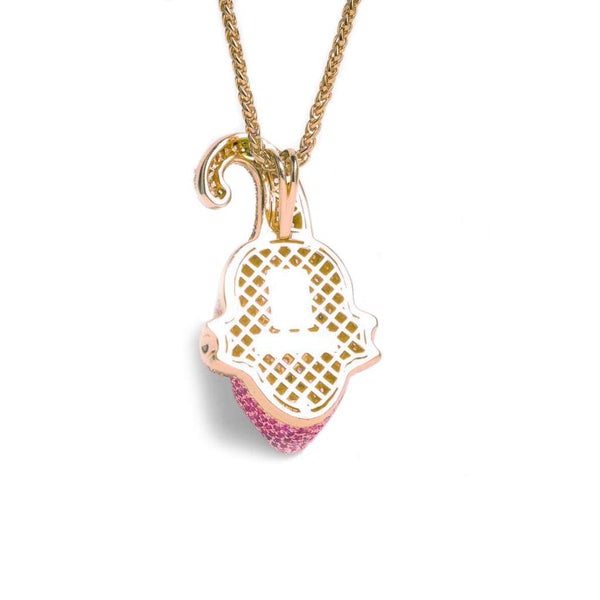 Iced Out Kid Buu Pendant