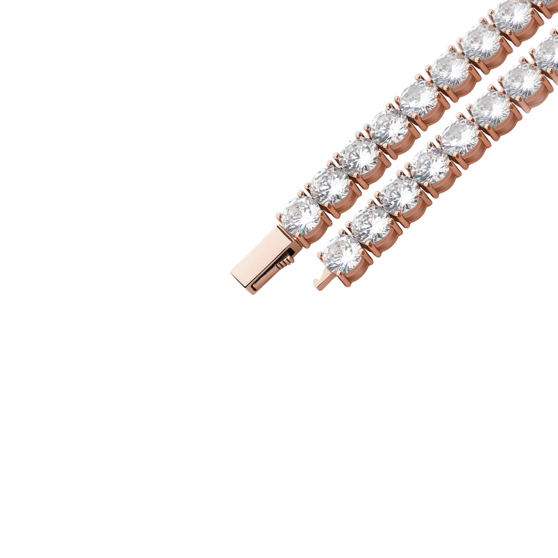 Rose Gold Tennis Bracelet 3mm