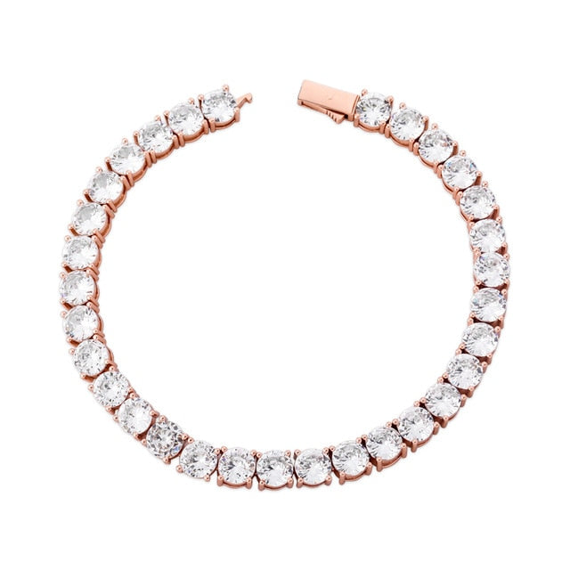 Rose Gold Tennis Bracelet 5mm
