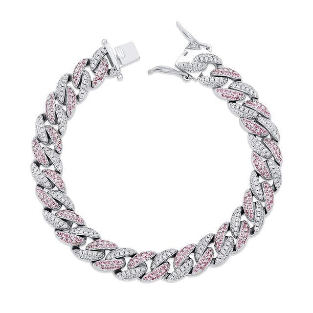 Little Two-Tone Cuban Link Bracelet 8,5mm