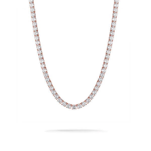 Rose Gold Tennis Chain 3mm